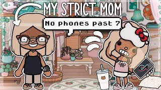 My STRICT Mom 💔😭 | *with voice* | Toca Boca Tiktok Roleplay