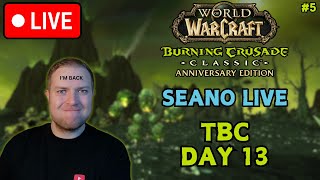 TBC DAY 13! Lvl 70 Mage HCs + Gold Farming - FULL SPELL FIRE!!! WoW Classic TBC Anniversary