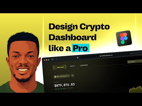 Crypto Dashboard Design | How to explore web3 style | Crypto UI