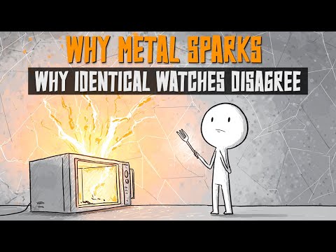 Why Metal Sparks in a Microwave (It’s Not Radiation)