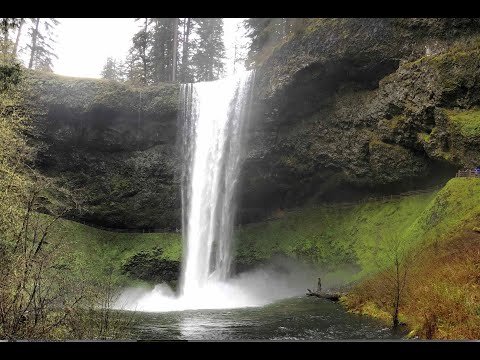 Amazing Waterfall || South Falls || Waterfall in Oregon