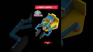 Robotic gripper #mechanictool #bestgripperformechanic #mechanicalwork #solidworks #caddesign #griper