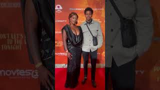 Big brother mzansi’s reality stars Nate & Beekay attending a movie premiere #bbmzansi #movies
