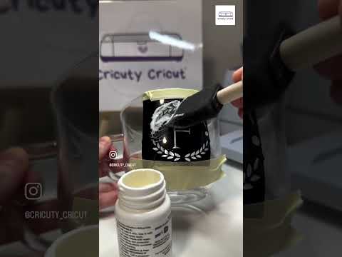 Etching Glass With Cricut Maker 3