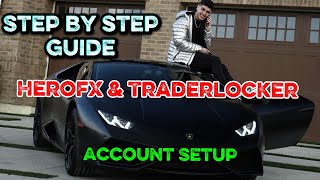 HEROFX & TRADELOCKER Account set up step by step 