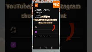 New Temu Influencer Program to make money easily ! #shorts