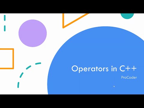 Operators in C++