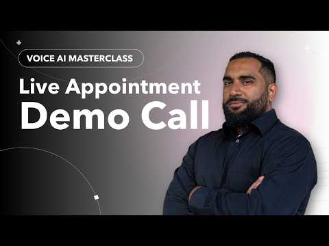 Lesson 3.5 - Live Appointment Demo Call