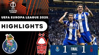 FCポルト対ノッティンガム・フォレスト（1-1）ハイライト｜UEFAヨーロッパリーグ｜ポルト対ノッティンガム