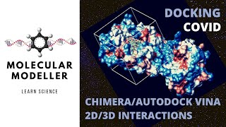 Covid Research: Molecular Docking using Chimera and Autodock Vina (2020)