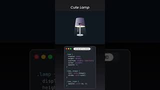 Day 031-🤯🥶 cuty lamp animation interactive using HTML CSS js #programming #cssanimetion #html