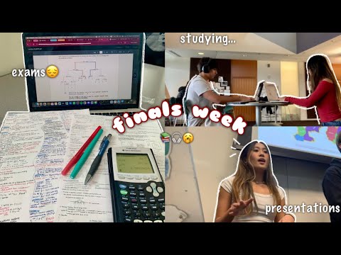 Finals Season Vlog📁 @Carnegie Mellon | presentations, exams, studying, volleyball, cramming