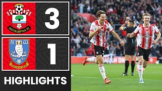 HIGHLIGHTS: Southampton 3-1 Sheffield Wednesday | Championship