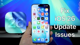 Can't Update to iOS 26? Try These Fixes | Fix iOS 26 Update Errors