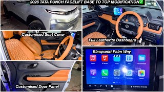 2026 Tata Punch Facelift Base To Top Modification✅ Punch Facelift base✅ Punch Facelift base to Top✅