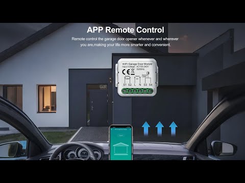 GIRIER Smart DIY Garage Automation: 5-Minute Installation Guide for Tech Newbies💒