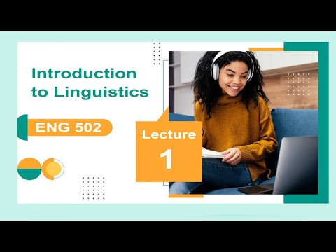 Eng 502 Short Lecture 1 || WHAT IS LANGUAGE