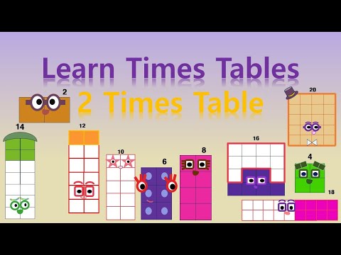 LEARN 2 TIMES TABLE Multiplication (with numberblocks S5 E8)