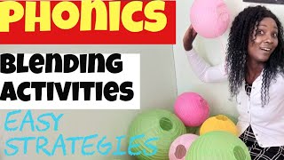 PHONICS BLENDING ACTIVITIES  #syntheticphonicsactivities #blending #