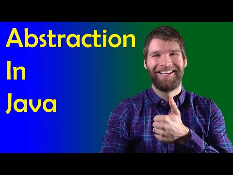 Object Oriented Programming: Abstraction - Java Programming