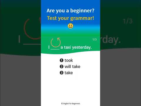 Test your english grammar | Learning English for Beginners #testenglish #grammartest.#grammarquiz