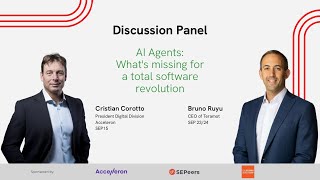Discussion Panel | AI Agents: What's Missing for Total Software Revolution? | Corotto & Ruyu
