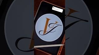 Logo Design In Procreate #shorts #procreate #digitalart #logo #logodesign #graffiti #calligraphy