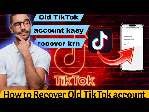 TikTok ka purana account kaise khole || How To Recover Old TikTok Account