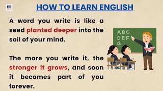 How to Learn English    Improve Your English   Learn and Speak English💬🌍✨📚