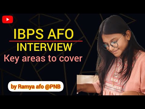 IBPS AFO INTERVIEW PREPARATION | complete strategy + key areas to cover #banking #ibpsso #interview 