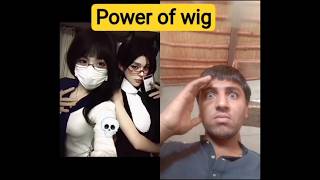 power of wig😯😯😯 #hairdesign #nextlevelfade #fadenation #hairtransformation #wigs #troll #cleanlook
