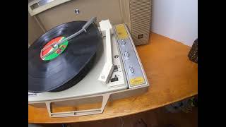 eBay Demo - Vintage General Electric GE Wildcat Portable Record Player Turntable