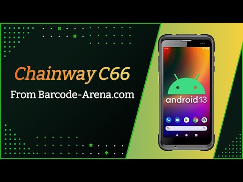 Chainway C66 from Barcode-Arena.com | Ultimate Android Barcode Scanner #barcode #warehouse #handheld