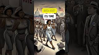 #blackwomenvote #votingpower #politicalsatire #editorialcartoon #democracyinaction