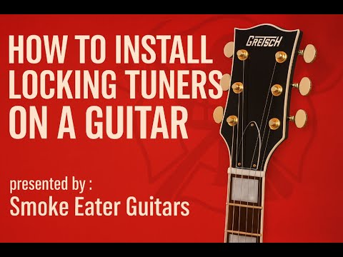 Guitar Mod: Installing Locking Tuners