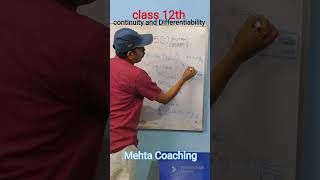 Mehta Coaching:- #12th #12thmaths #12classmaths