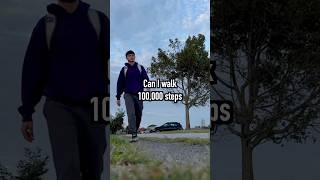 I tried walking 100,000 steps (57 miles) with no training #walking #walk #challenge #cardio #run