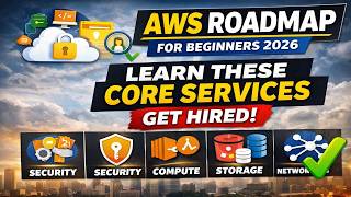 AWS Roadmap for Beginners 2026 | Only Learn These Core Services to Get Hired