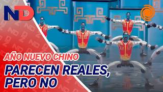 AÑO NUEVO CHINO: el impresionante show de los ROBOTS HUMANOIDES