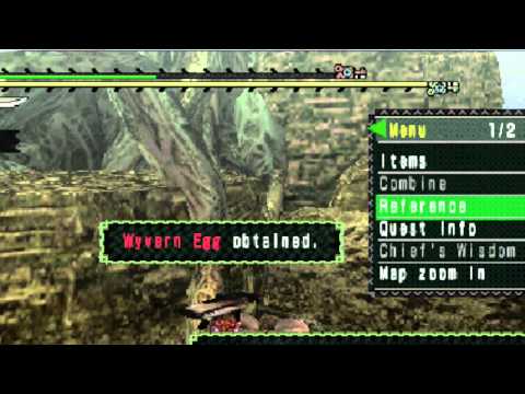Monster Hunter Freedom Kariou Diaries Ep28  "Wyvern Egg Hunt"
