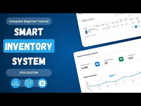 Laravel Smart Inventory System Part 9 | Manage POS System (Laravel 10/11 Tutorial)