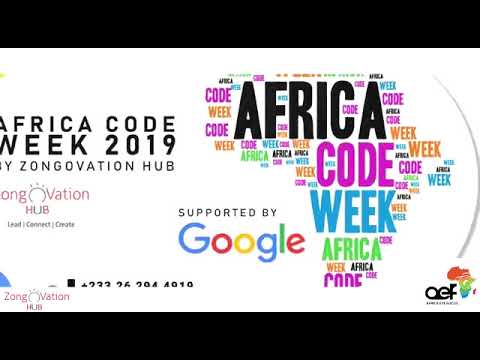 Africa Code Week 2019 by ZongoVaton Hub