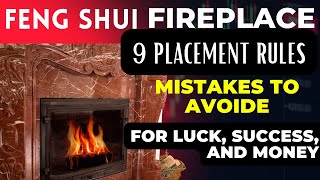 How To Feng Shui Fireplace Area: 9 Rules, Placement Tips For Wealth, Luck and Success #fireplace