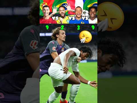0% Sportsmanship - Ronaldo vs Neymar vs Mbappe vs Endrick