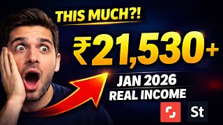 JAN 2026 Shutterstock Earnings REVEALED 💰 | Real Income Proof | Stock Photography | Tamil