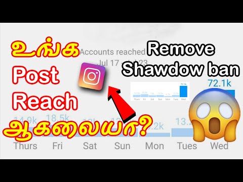 How to remove shadowban in tamil