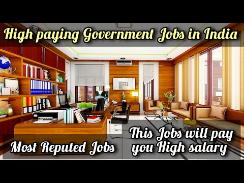 Top Highest paid government jobs in India | High salary government jobs |Top govt jobs| Careerology