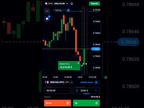 trading quotex trading demo 5 second strategy #quotextrading #trader