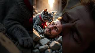 A Cat Saved a Soldier in War 💔 | True Loyalty 🐾 #Shorts