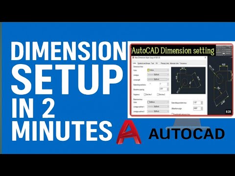 AutoCAD Dimension Setup in Just 2 Minutes | Quick & Easy Tutorial